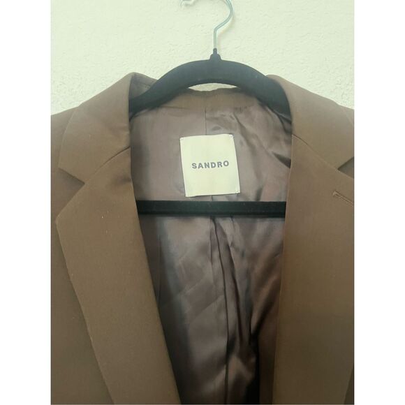 Sandro Paris Wool Suit Jacket for Men NEW NWT - Picture 3 of 11